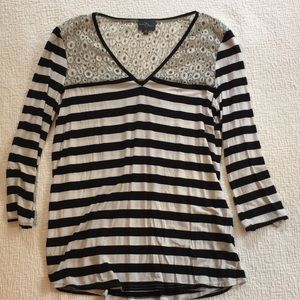 Market & Spruce Stitch Fix Lace Top Gently Used